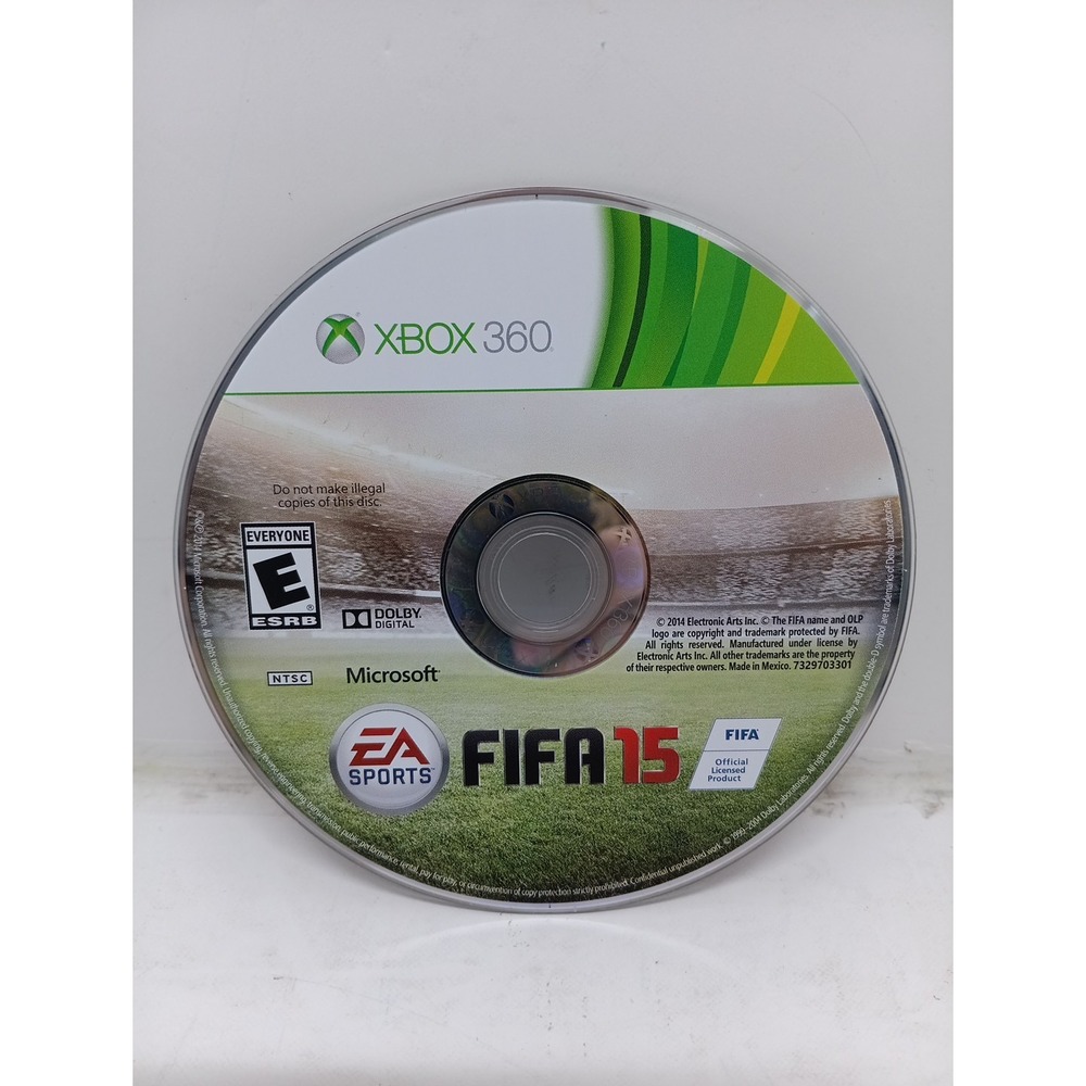 FIFA 15 Xbox 360 EA Sports Soccer Video Game NTSC Disc Only 7329703301
